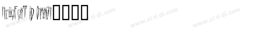 HelloFont ID ChangH字体转换